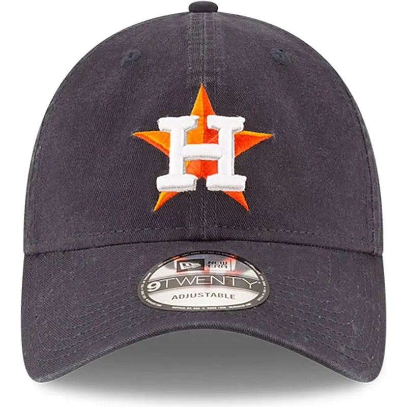 justerbar-marinebla-buet-kasket-9twenty-core-classic-fra-houston-astros-mlb-fra-new-era