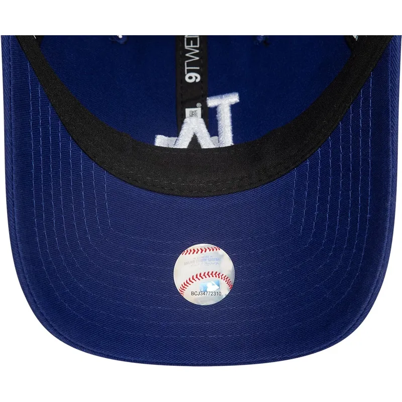 justerbar-bla-buet-kasket-9twenty-core-classic-fra-los-angeles-dodgers-mlb-fra-new-era