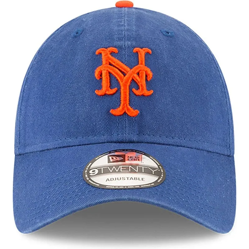 bla-justerbar-buet-kasket-9twenty-core-classic-fra-new-york-mets-mlb-af-new-era