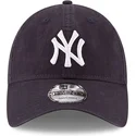 shapka-izvita-tmnosin-reguliruem-9twenty-core-classic-na-new-york-yankees-mlb-ot-new-era