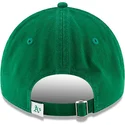grune-verstellbare-9twenty-core-classic-kappe-der-oakland-athletics-mlb-von-new-era