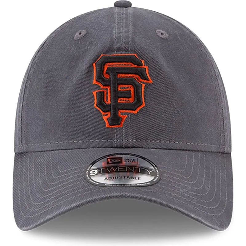 shapka-izvita-siv-reguliruem-9twenty-core-classic-na-san-francisco-giants-mlb-ot-new-era