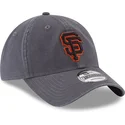 gra-justerbar-kurvet-kasket-9twenty-core-classic-fra-san-francisco-giants-mlb-fra-new-era