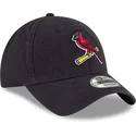 justerbar-marinebla-buet-kasket-9twenty-core-classic-fra-st-louis-cardinals-mlb-fra-new-era