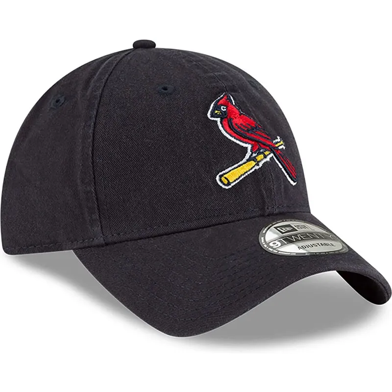 shapka-izvita-tmnosin-reguliruem-9twenty-core-classic-na-st-louis-cardinals-mlb-ot-new-era