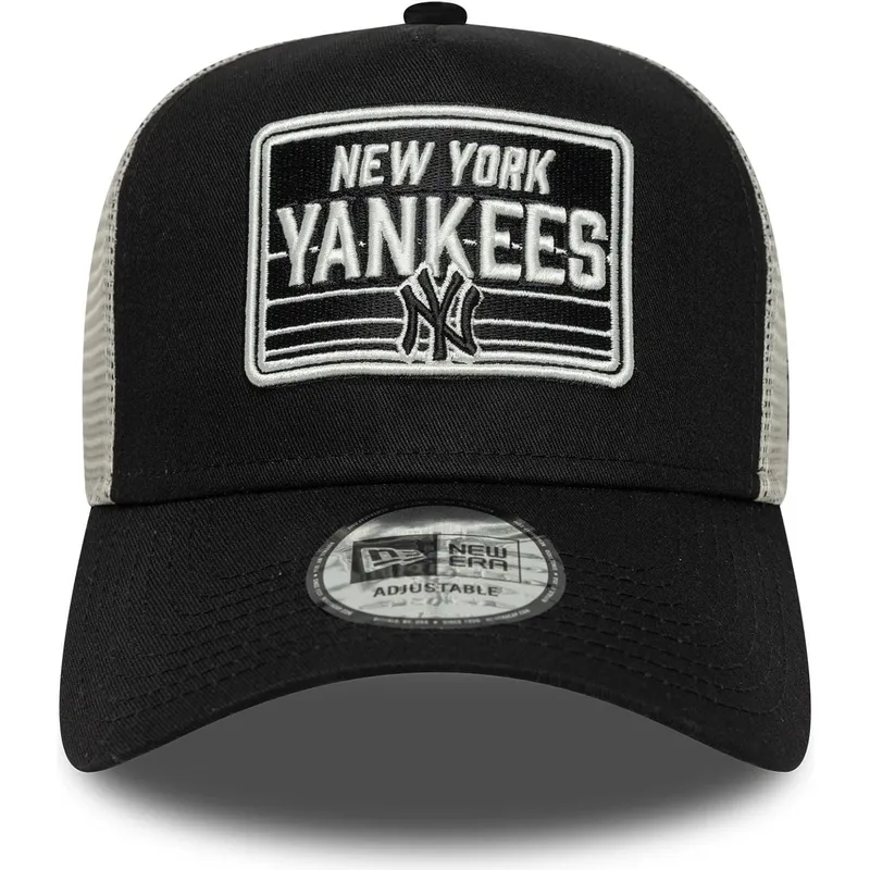 shapka-izvita-traker-cherna-snapbek-a-frame-patch-na-new-york-yankees-mlb-ot-new-era