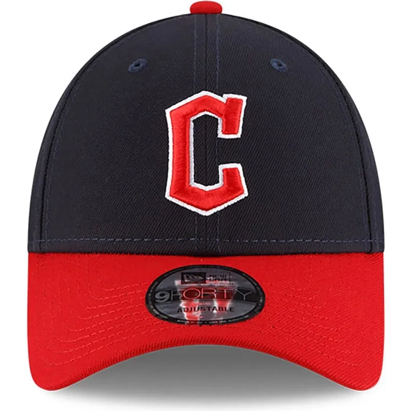 shapka-izvita-tmnosin-reguliruem-9forty-the-league-na-cleveland-guardians-mlb-ot-new-era