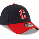 shapka-izvita-tmnosin-reguliruem-9forty-the-league-na-cleveland-guardians-mlb-ot-new-era
