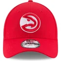 rod-justerbar-kurvet-kasket-9forty-the-league-fra-atlanta-hawks-nba-fra-new-era