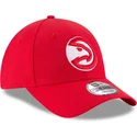 shapka-izvita-chervena-reguliruem-9forty-the-league-na-atlanta-hawks-nba-ot-new-era