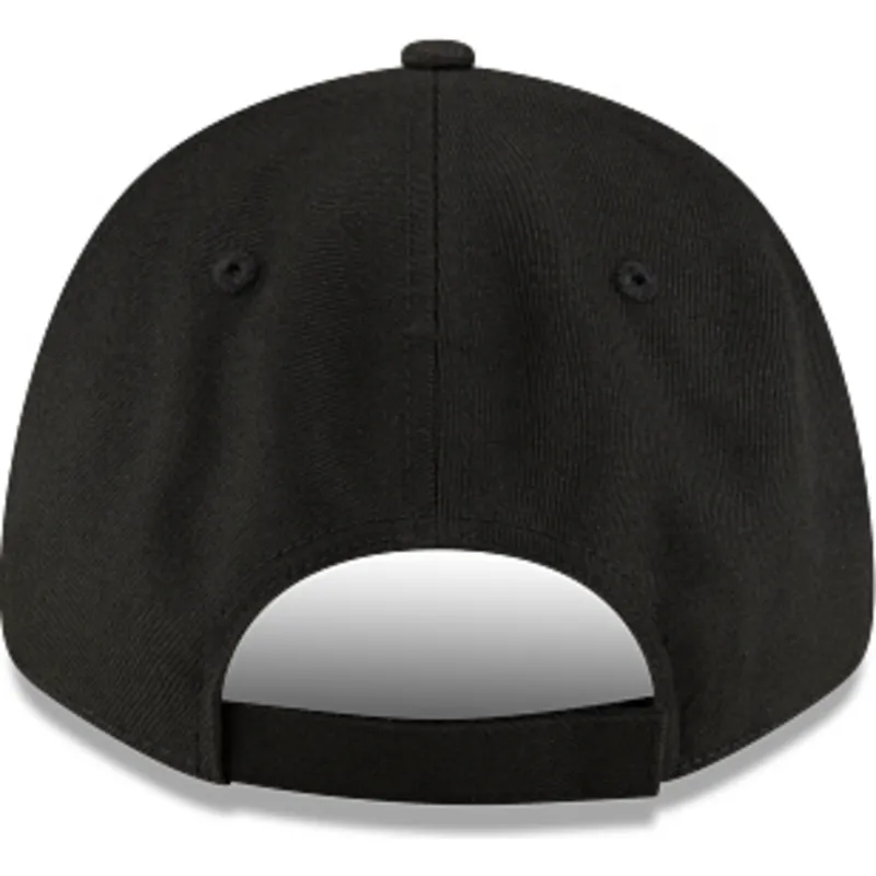 schwarze-verstellbare-gebogene-kappe-9forty-the-league-der-brooklyn-nets-nba-von-new-era