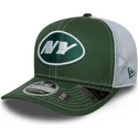 casquette-trucker-verte-et-blanche-9seventy-stretch-snap-new-york-jets-nfl-new-era