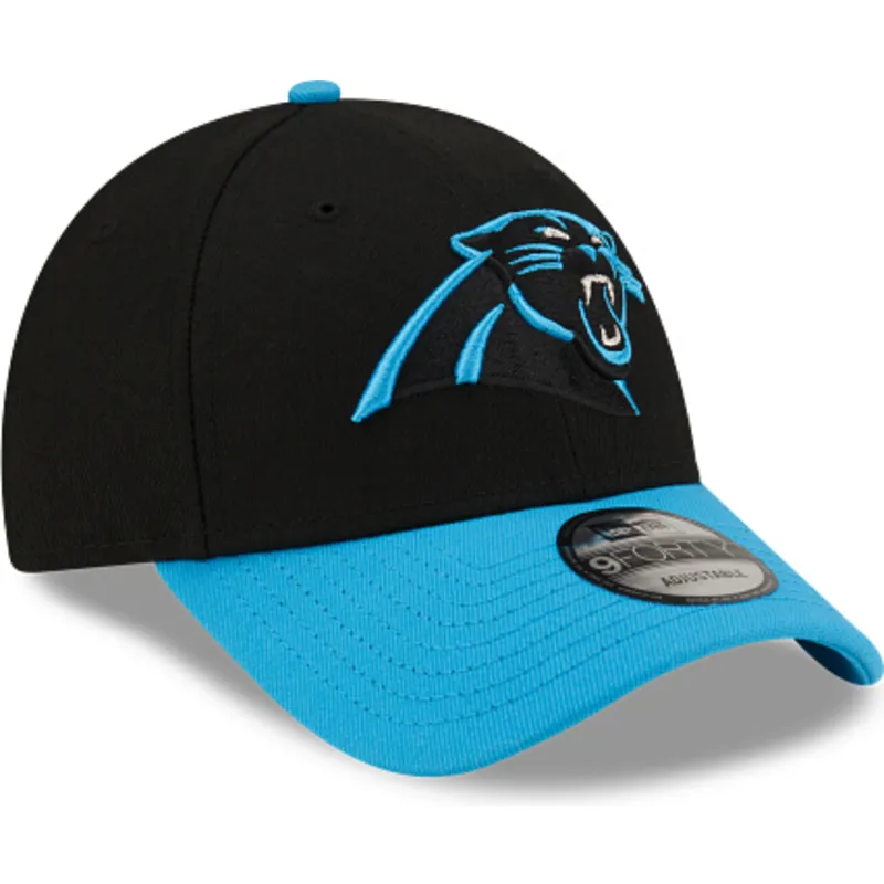shapka-izvita-cherna-reguliruem-9forty-the-league-na-carolina-panthers-nfl-ot-new-era