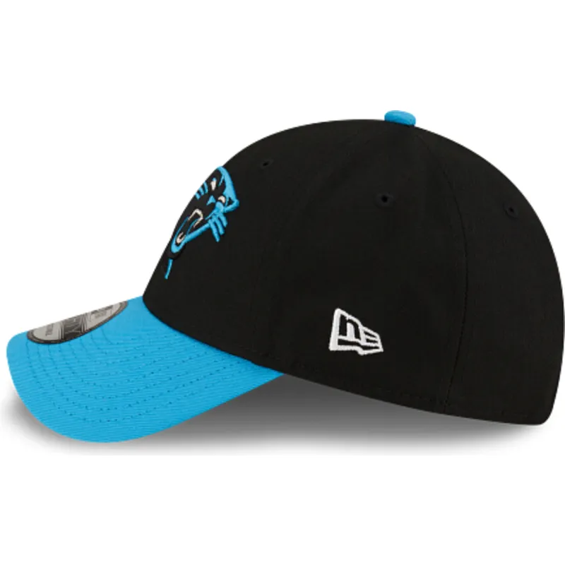 shapka-izvita-cherna-reguliruem-9forty-the-league-na-carolina-panthers-nfl-ot-new-era