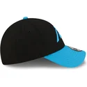 casquette-courbee-noire-et-bleue-ajustable-9forty-the-league-carolina-panthers-nfl-new-era