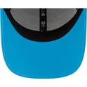 schwarze-und-blaue-verstellbare-curved-cap-9forty-the-league-der-carolina-panthers-nfl-von-new-era