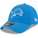 verstellbare-blaue-9forty-the-league-kappe-der-detroit-lions-nfl-von-new-era