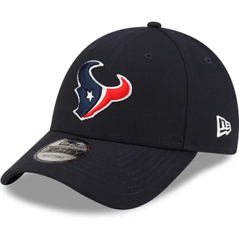 Шапка извита тъмносин adjustable strap 9FORTY The League на Houston Texans NFL от New Era