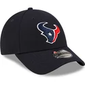 marineblaue-verstellbare-curved-cap-9forty-the-league-der-houston-texans-nfl-von-new-era