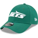 new-era-izvita-periferiya-9forty-the-league-new-york-jets-nfl-zelena-reguliruema-shapka