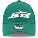 gron-justerbar-curved-kasket-9forty-the-league-fra-new-york-jets-nfl-fra-new-era