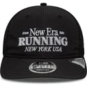 schwarze-verstellbare-trucker-kappe-9fifty-running-retro-crown-von-new-era