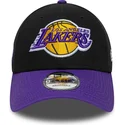 shapka-izvita-cherna-reguliruem-9forty-side-patch-na-los-angeles-lakers-nba-ot-new-era