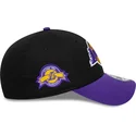 shapka-izvita-cherna-reguliruem-9forty-side-patch-na-los-angeles-lakers-nba-ot-new-era