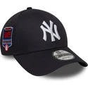 verstellbare-dunkelblaue-9forty-side-patch-kappe-der-new-york-yankees-mlb-von-new-era