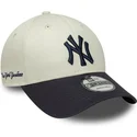 shapka-izvita-bezhov-reguliruem-9forty-side-script-na-new-york-yankees-mlb-ot-new-era