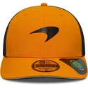 shapka-izvita-traker-oranzhev-snapbek-9seventy-stretch-snap-na-mclaren-racing-formula-1-ot-new-era