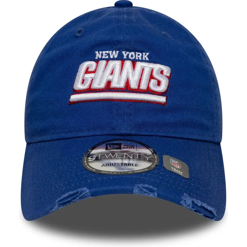 new-era-new-york-giants-nfl-9twenty-verstellbare-gewaschene-distress-kappe-in-blau