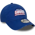 casquette-courbee-bleue-ajustable-9twenty-washed-distress-new-york-giants-nfl-new-era