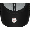 9forty-new-york-yankees-mlb-new-era-verstellbare-schwarze-damen-kappe-mit-gebogenem-schirm