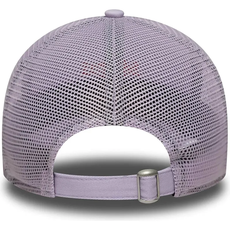 justerbar-lilla-trucker-kasket-til-kvinder-9twenty-city-of-miami-cities-and-beaches-fra-new-era