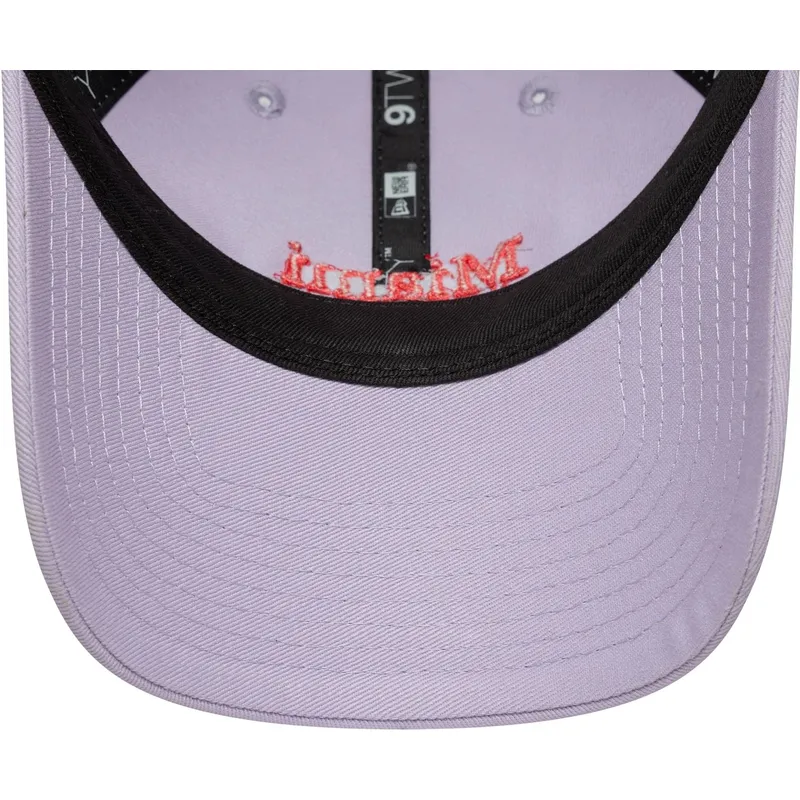 justerbar-lilla-trucker-kasket-til-kvinder-9twenty-city-of-miami-cities-and-beaches-fra-new-era