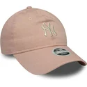 shapka-izvita-roza-reguliruem-9twenty-dye-denim-na-new-york-yankees-mlb-ot-new-era