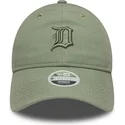 shapka-izvita-zelena-reguliruem-9twenty-linen-na-detroit-tigers-mlb-ot-new-era