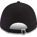 shapka-izvita-cherna-reguliruem-9forty-metallic-na-new-york-yankees-mlb-ot-new-era