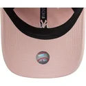 casquette-courbee-rose-ajustable-pour-femme-avec-logo-rose-9twenty-mini-washed-new-york-yankees-mlb-new-era