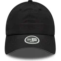 casquette-courbee-noire-ajustable-pour-femme-pony-tail-open-back-new-era