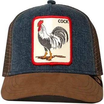 Καφέ τζιν καπέλο φορτηγατζή Gallo Big Strut της Goorin Bros.