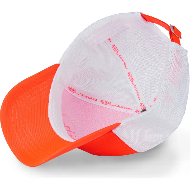 shapka-izvita-traker-oranzhev-snapbek-fluo04-ot-von-dutch