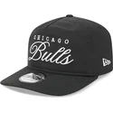 shapka-izvita-cherna-reguliruem-19twenty-draft-2025-na-chicago-bulls-nba-ot-new-era
