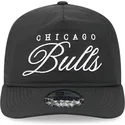 shapka-izvita-cherna-reguliruem-19twenty-draft-2025-na-chicago-bulls-nba-ot-new-era