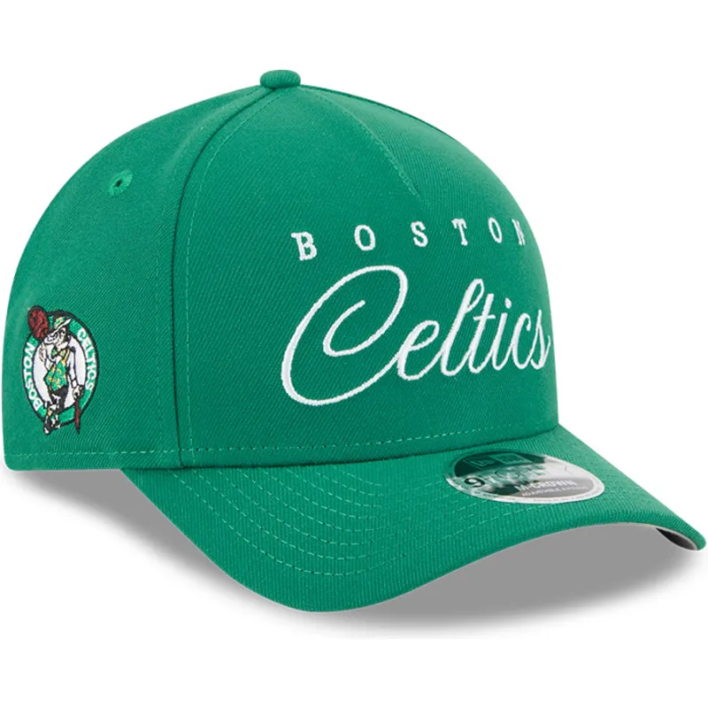 grune-gebogene-snapback-kappe-9forty-m-crown-draft-2025-der-boston-celtics-nba-von-new-era