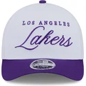 shapka-izvita-violetka-snapbek-9forty-m-crown-draft-2025-na-los-angeles-lakers-nba-ot-new-era