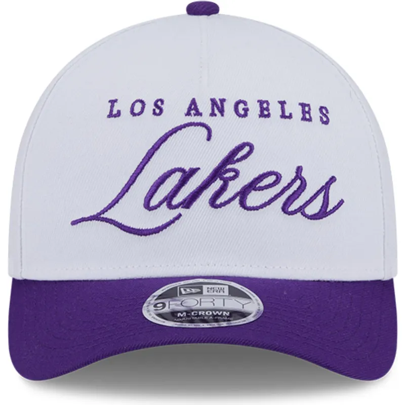 shapka-izvita-violetka-snapbek-9forty-m-crown-draft-2025-na-los-angeles-lakers-nba-ot-new-era
