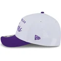 weiss-violette-snapback-kappe-9forty-m-crown-draft-2025-der-los-angeles-lakers-nba-von-new-era