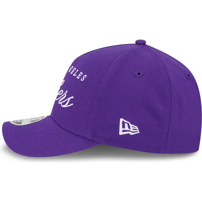 shapka-izvita-violetka-snapbek-9forty-m-crown-draft-2025-na-los-angeles-lakers-nba-ot-new-era